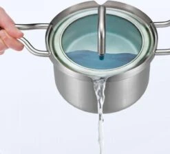 BK-Q-Linair Master Glas Kookpan 18 Cm - RVS - Glazen Deksel - Veilig Afgietsysteem - Inductie