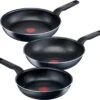 Tefal XL Force Pannenset 3 Delig - Kookpannen Ø 24 Cm + Ø 28 Cm & Wokpan Ø 28 Cm - Niet Geschikt Voor Inductie