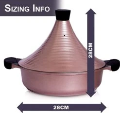 Aluminium Tajine Agadir-geschikt Kleur Rose Gold - Ook Voor Inductie -Pot Promotiewinkel 1200x1139 1