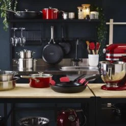 KitchenAid Stainless Steel Hapjespan Met Glazen Deksel ø28cm - RVS - Inductie - Anti-aanbak 12 KitchenAid Stainless Steel Hapjespan Met Glazen Deksel ø28cm - RVS - Inductie - Anti-aanbak -Pot Promotiewinkel 1200x1200 1018