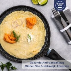 Westinghouse Black Marble - Pannenkoekenpan Inductie - Ø 28 Cm - Zwart Marmer -Pot Promotiewinkel 1200x1200 397