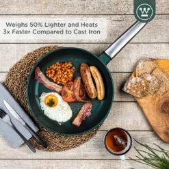 Westinghouse Performance Series - Koekenpan Inductie 28cm - Groen - Geschikt Voor Alle Warmtebronnen Inclusief Inductie En Ovenbestendig -Pot Promotiewinkel 1200x1200 666