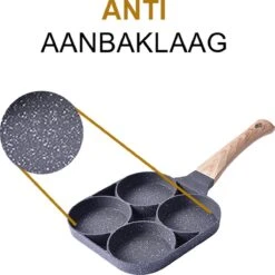 Alora 4-Delige Pannenkoekenpan - Pannenkoeken Maker - Cakemaker - Omeletpan - Omeletmaker - Eierpan - Koekjes Maker - 4-in-1 Pannenset -Pot Promotiewinkel 1200x1200 926