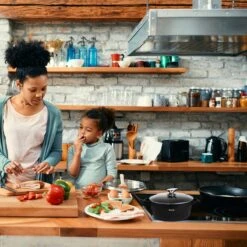 BIKO - Smile Pannen 8 Delige Pannenset - Braadpan - Zwart -Pot Promotiewinkel 1200x1200 93