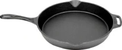 Valhal Outdoor Skillet / Koekenpan Met Steel - Gietijzer, Diameter 30cm - VH30