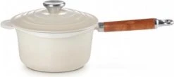 Le Creuset Steelpan - Met Deksel - Tradition - Meringue - ø 18 Cm / 1.8 Liter -Pot Promotiewinkel 1200x535