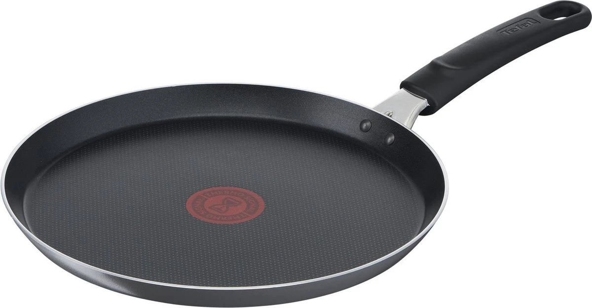 Tefal Simply Clean Pannenkoekpan 25 Cm - Let Op! Niet Geschikt Voor INDUCTIE! 2 Tefal Simply Clean Pannenkoekpan 25 Cm - Let Op! Niet Geschikt Voor INDUCTIE! - Afbeelding 2
