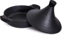 Aluminium Tajine Agadir- Matt Black Geschikt Ook Voor Inductie -Pot Promotiewinkel 1200x679 4