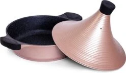 Aluminium Tajine Agadir-geschikt Kleur Rose Gold - Ook Voor Inductie -Pot Promotiewinkel 1200x698 6
