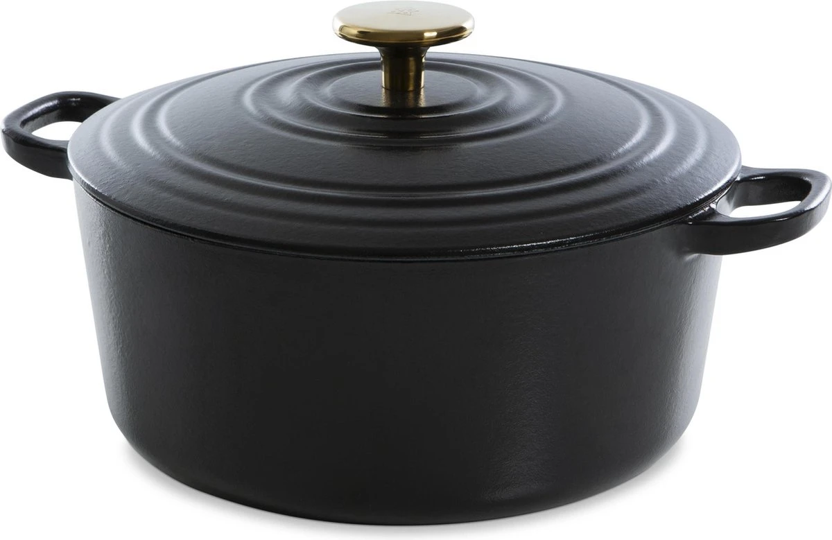 BK Bourgogne Braadpan - Ø28 Cm - Pitch Black 1 BK Bourgogne Braadpan - Ø28 Cm - Pitch Black