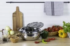 Edënbërg Classic Line - Japanse Frituurpan Met Thermometer - 3.4 Liter - Friteuse/Frituurpot RVS -Pot Promotiewinkel 1200x783