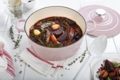 BK Bourgogne Braadpan Ø 24 Cm - Roze - Gietijzer - Inductie -Pot Promotiewinkel 1200x800 225