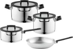 BergHOFF GEM Downdraft Pannenset - 7 Delige Set - 4 Pannen -Pot Promotiewinkel 1200x811