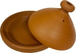 Marokkaanse Authentieke Handgemaakte Aardewerk Tajine Naturel 33 Cm - Ongeglazuurd En Loodvrij -Pot Promotiewinkel 1200x845 9