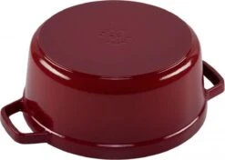 Staub - Ronde Cocotte 24 Cm - Kers -Pot Promotiewinkel 1200x856 1
