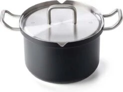BK Q-linair Master Black Kookpannenset - 4-delig - Veilig Afgietsysteem - Inductie -Pot Promotiewinkel 1200x898 1