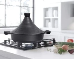 Aluminium Tajine Agadir- Matt Black Geschikt Ook Voor Inductie -Pot Promotiewinkel 1200x960 5