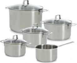 BK Bistro Pannenset - 5 Delig - Inductie -Pot Promotiewinkel 1200x979