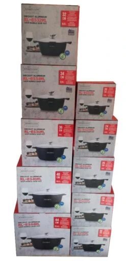 Royalty Line - Marble Soep/braadpan - Met Glazen Deksel Zwart - 24 CM. RL-BS24ML 24 Royalty Line - Marble Soep/braadpan - Met Glazen Deksel Zwart - 24 CM. RL-BS24ML -Pot Promotiewinkel 579x1200 1