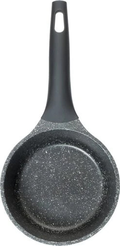 Sola Steelpan Fair Cooking - Ø 18 Cm - Zwart/wit - Aluminium - Antiaanbaklaag -Pot Promotiewinkel 586x1200